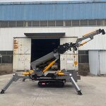 Electric Spider Crane Supplier - OEM 3ton Diesel 14m with Fly Jib