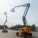 Self-propelled Man Lift Manufacturer - OEM 24m Articulating Telescopic