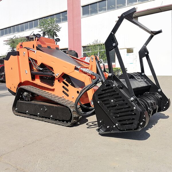 Track Skid Steer Loader Manufacturer - OEM 25hp Kubota Engine Hydraulic
