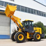 Mini Skid Steer Factory - OEM 300kg Garden Used Seat Model Gasoline