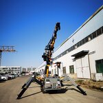 Spider Crawler Crane Manufacturer - OEM Narrow Space 3ton Electric