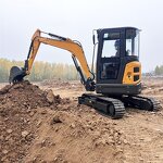 Backhoe Excavator Loader Factory - OEM Free Shipping 3ton Cheap