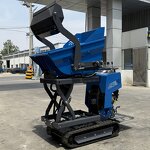 Self Loading Concrete Dumper Factory - OEM Small Farm Crawler