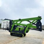 Towable Spider Boom Lift Manufacturer - OEM Lifting Folding Tracked