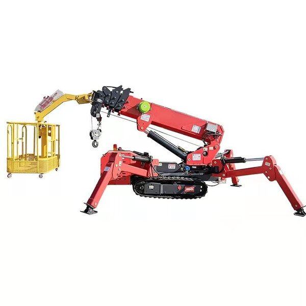 Spider Crawler Crane Manufacturer - OEM Hot Sale 3-8 Ton Electric
