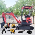 Mini Excavator Factory - OEM Factory Direct 2 Ton Kubota Engine