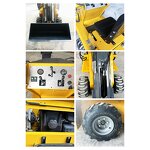 Electric Mini Loader Factory - OEM HOT Product 200-400kg Wheel