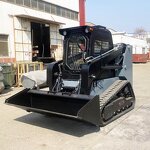 Skid Steer Loader Supplier - OEM Ts65 75hp 1000KG Track Loader
