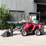 Articulated Mini Loader Manufacturer - OEM DY840 1 Ton Wheel Loader