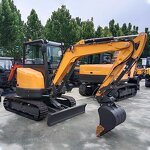 Kubota Engine Excavator Manufacturer - OEM Free Shipping 3.5-3.8 Ton