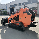 Track Skid Steer Loader Manufacturer - OEM 25hp Kubota Engine Hydraulic