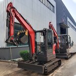 Kubota Engine Excavator Manufacturer - OEM Free Shipping 3.5-3.8 Ton