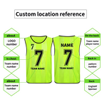 Printed Soccer Vest Manufacturer - Sublimation Team Training Wear