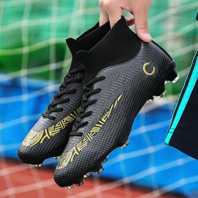 Genuine Leather Football Boots Manufacturer - Rubber Star Impact Shoes