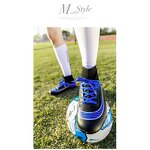 Men's Indoor Soccer Shoes Manufacturer - PU Leather TPR Soles