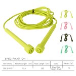 PVC Skipping Rope Manufacturer - Foam Handle Home Gym Training