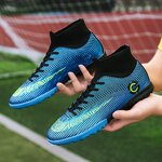Genuine Leather Football Boots Manufacturer - Rubber Star Impact Shoes