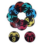 Basketball Number Floor Mat Manufacturer - 1-10 Digital Training Disc