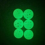 Pickleballs Manufacturer - 74mm 40 Holes Outdoor Elastic Ball