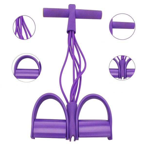 Yoga Fitness Equipment Manufacturer - 4 Tubes Sit-up Assistant Pedal