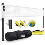 Custom Logo Beach Volleyball Net Set Manufacturer