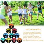 Anti-Slip Sports Markers Manufacturer - 9 Inch Floor Training Discs