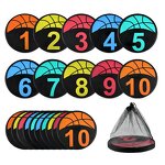 Anti-Slip Sports Markers Manufacturer - 9 Inch Floor Training Discs