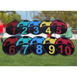 Basketball Number Floor Mat Manufacturer - 1-10 Digital Training Disc