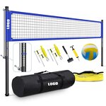 Custom Logo Beach Volleyball Net Set Manufacturer