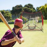 Portable Pitcher Training Net Manufacturer - 9 Holes Accuracy Net