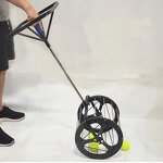 Tennis Ball Hopper Picker Manufacturer - Portable Cart with Wheels
