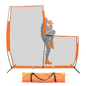 Portable Baseball Batting Screen Manufacturer - L-Shape 7x7ft
