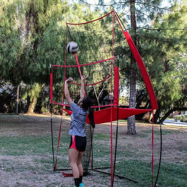 Volleyball Training Net Station Manufacturer - 11x8 FT Frame Bow Style