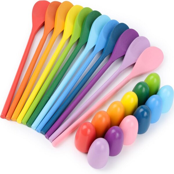 Wooden Spoon Ball Balance Toy Manufacturer - Sensory Training Tool