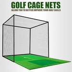 Golf Practice Net Manufacturer - 10x10x10ft Batting Cage