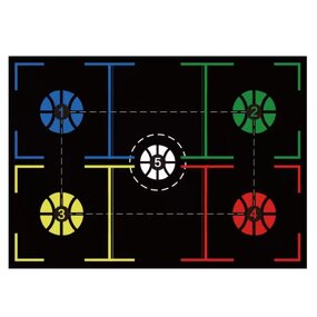 Basketball Footwork Training Mat Manufacturer - Non-Slip Floor Mat