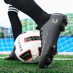 Genuine Leather Football Boots Manufacturer - Rubber Star Impact Shoes