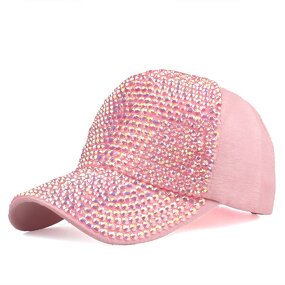Snapback Cap Manufacturer - OEM Custom Women Men Curve Brim Bling