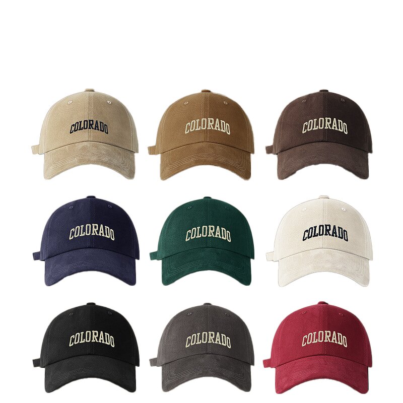 Dad Cap Factory - OEM 2025 High Quality 6 Panel Custom Embroidery
