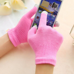 Touch Screen Gloves Supplier - OEM Custom Logo Acrylic Warm Jacquard