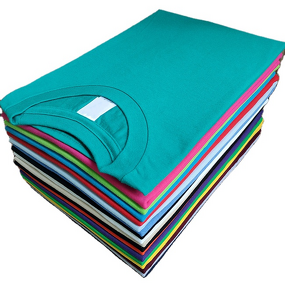 Mock Neck T Shirt Supplier - OEM Men's Summer 180gsm 100% Cotton