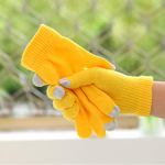 Touch Screen Gloves Supplier - OEM Custom Logo Acrylic Warm Jacquard