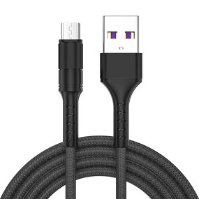 Micro USB Cable Supplier - OEM Hot Quality 4A Nylon Braided Fast