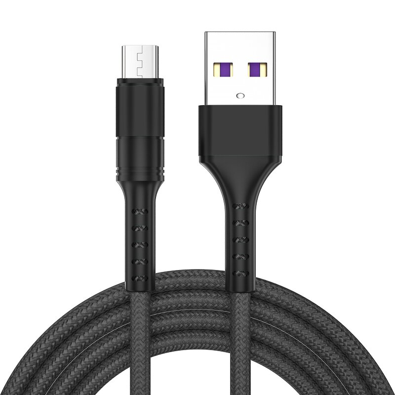 Micro USB Cable Supplier - OEM Hot Quality 4A Nylon Braided Fast