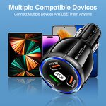 USB PD Car Charger Supplier - OEM Wholesale 90W PD 30W Durable