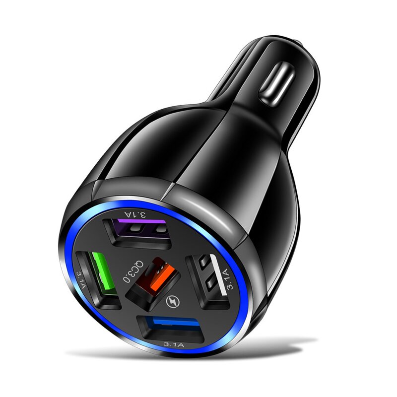 Car USB Charger Factory - OEM Hot Selling Fast Charging 5USB QC