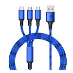 3 in 1 Charger Cable Supplier - OEM Hot Selling 2.8A Fast Micro