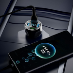 Digital Display Car Charger Factory - OEM Multi-purpose 66w QC3.0