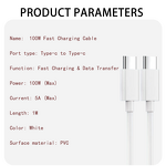 PVC USB Data Cable Supplier - OEM 1M Fast Charging for Type C