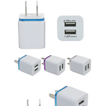 Wall Charger Factory - OEM 10W US/EU Plug 2.1A Dual USB Ports